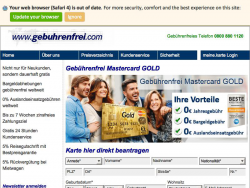 Gebuehrenfrei Mastercard Gold